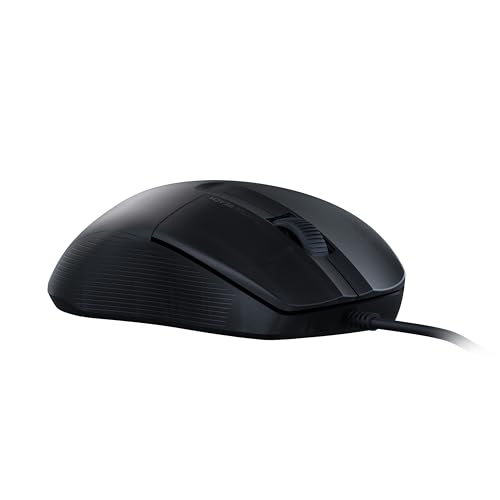 Turtle Beach Pure SEL – Ultraleichte, ergonomische RGB-Gaming-Maus, optischer 8K DPI-Sensor, mechanische Schalter, PTFE-Gleitelemente, RGB-Beleuchtung - Schwarz