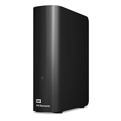 WD Elements Desktop-Speicher 18 TB (Desktop-Speicher USB 3.0-kompatibel, Zusatzspeicher für Fotos, Musik, Videos und alle anderen Dateien, stoßfest) Schwarz