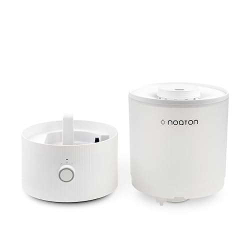 Noaton Essential Luftbefeuchter, 3,3L Top-fill, 33H Laufzeit, 7-Farben-Nachtlicht, Leiser Raumluftbefeuchter, 360°Drehbare, für Kinderzimmer und Pflanzen Schlafzimmer
