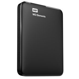 WD Elements Portable externe Festplatte 1 TB (mobiler Speicher, USB 3.0-Schnittstelle, Plug-and-Play, für Windows formatiert) Schwarz