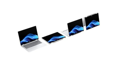 HP OmniBook 5 Flip 14-fp0254ng 2 in 1 Convertible Laptop, 14 Zoll 2K-Touchscreen (1920 x 1200), Intel Core i5-1334U, 16 GB RAM, 512 GB SSD, QWERTZ, Windows 11 Home, Silber