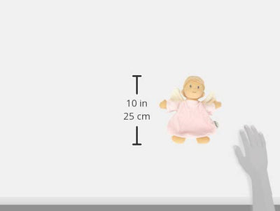 Sterntaler Schmusetuch Schutzengel, Alter: Für Mädchen ab dem 1. Monat, Größe: 26 cm, Farbe: Rosa