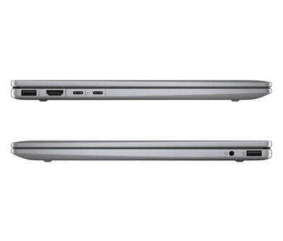 HP Envy x360 2-in-1 Convertible Laptop | AMD Ryzen 5 8640HS | KI optimiert | 14" 2.8K OLED Touch Display | 16GB RAM | 512GB SSD | ‎AMD Radeon Graphics | QWERTZ | Copilot Key | Windows 11 Home | Silber