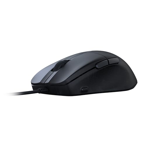 Turtle Beach Pure SEL – Ultraleichte, ergonomische RGB-Gaming-Maus, optischer 8K DPI-Sensor, mechanische Schalter, PTFE-Gleitelemente, RGB-Beleuchtung - Schwarz