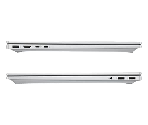 HP OmniBook X Flip 2in1 Next Gen AI Laptop | Intel Ultra 5-226V (8C) | dedizierte NPU für KI | 40 NPU Tops | Copilot+ PC | 16" WUXGA 1920x1200 Touchscreen | 16GB | 512GB SSD | Win11 | QWERTZ | Silber