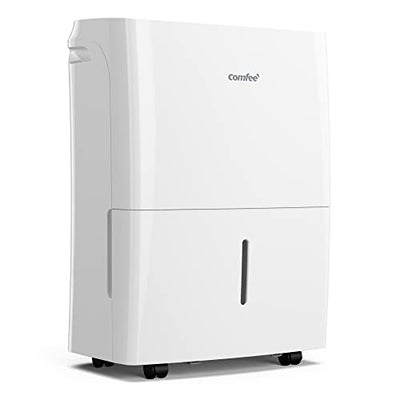 Comfee Luftentfeuchter, 20L/24h, Raumgröße ca.100m³(40m²), MDDF-20DEN7-WF, APP-fähig, White