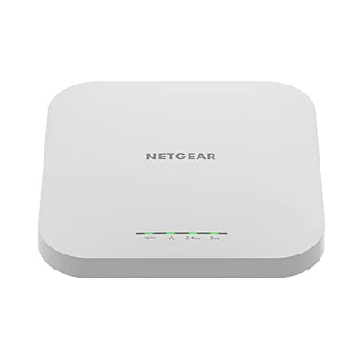 NETGEAR WAX610 WLAN Access Point PoE WiFi 6 (AX1800 Speed Dual-Band Mesh, WPA3, 802.11ax, 2.5G LAN, Lokales oder Insight Remote Management, PoE+ powered - Netzteil optional)