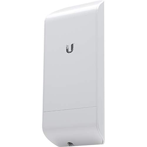 Ubiquiti NanoStation M2 LOCOM2 WLAN-Accesspoint (2.4GHz, 1x 100Base-TX) weiß