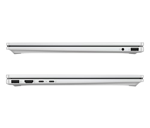 HP OmniBook X Flip 2in1 Next Gen AI Laptop | Intel Core Ultra 7 256V | dedizierte NPU für KI | 47 NPU Tops | Copilot+ PC | 14" 3K 2880x1800 OLED Touchscreen | 16GB | 1TB SSD | Win11 | QWERTZ | Silber