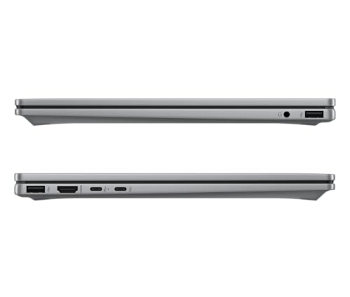 HP OmniBook X Flip 2in1 Next Gen AI Laptop | AMD Ryzen AI 7 350 (8C) | dedizierte NPU für KI | 50 NPU Tops | Copilot+ PC | 14" WUXGA 1920x1200 Touchscreen | 16GB | 512GB SSD | Win11 | QWERTZ | Silber