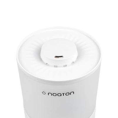 Noaton Essential Luftbefeuchter, 3,3L Top-fill, 33H Laufzeit, 7-Farben-Nachtlicht, Leiser Raumluftbefeuchter, 360°Drehbare, für Kinderzimmer und Pflanzen Schlafzimmer