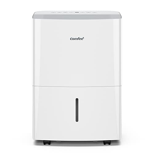 Comfee Luftentfeuchter, 20L/24h, Raumgröße ca.100m³(40m²), MDDF-20DEN7-WF, APP-fähig, White