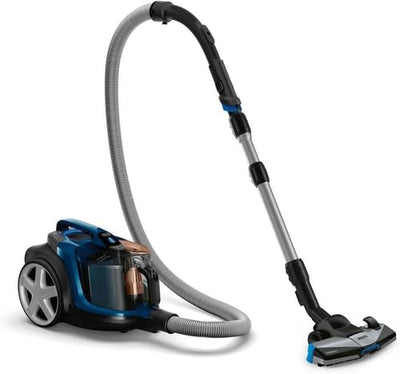 Philips PowerPro Expert Beutelloser Staubsauger – Kompakt, 900-W-Motor, PowerCyclone 8 Technologie für starke Saugleistung, Multi-Oberflächen-Reinigung, Allergy Lock, Super Turbo Bürste (FC9745/09)