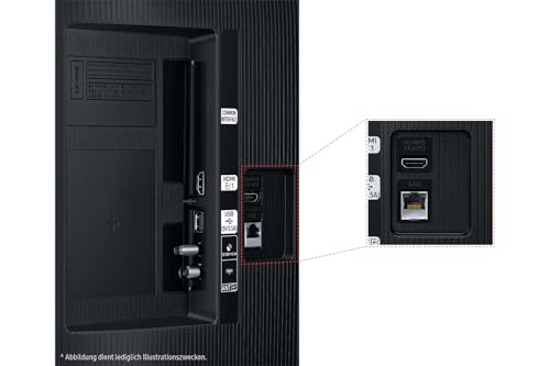 SAMSUNG Full HD F6009F 32 Zoll (81 cm) LED Flachbildfernseher, PurColor-Technologie, HDR, Object Tracking Sound Lite, Knox Security, One UI Tizen, Smart TV, Unbegrenzt kostenlose Inhalte