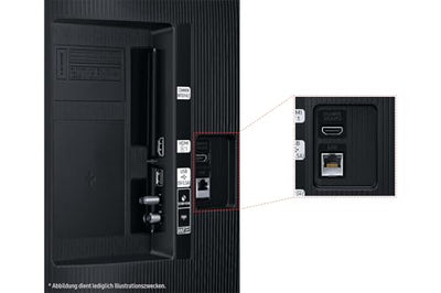 SAMSUNG Full HD F6009F 32 Zoll (81 cm) LED Flachbildfernseher, PurColor-Technologie, HDR, Object Tracking Sound Lite, Knox Security, One UI Tizen, Smart TV, Unbegrenzt kostenlose Inhalte