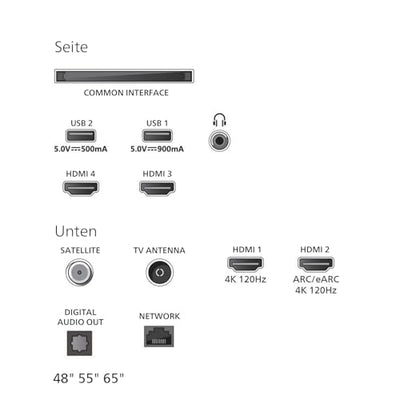 Philips Ambilight 55OLED810 4K OLED Smart TV - 55 Zoll Display mit P5 AI Perfect Picture Engine Ultra HD, Titan OS, Dolby Vision und Atmos Sound - Funktioniert mit Alexa und Google Sprachassistent