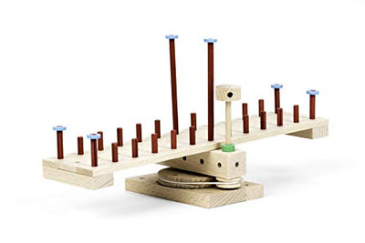 Matador 11318 E318 Baukasten, ab 5 Jahren, holzfarben, bunt