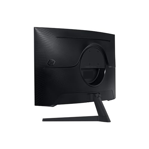 Samsung Odyssey G55C Curved Gaming Monitor, 32 Zoll, Bildschirm mit VA-Panel, 2.560 x 1.440 Pixel, 1.000R Radius, HDR10, AMD FreeSync, Bildwiederholrate 165 Hz, Reaktionszeit 1 ms (MPRT)