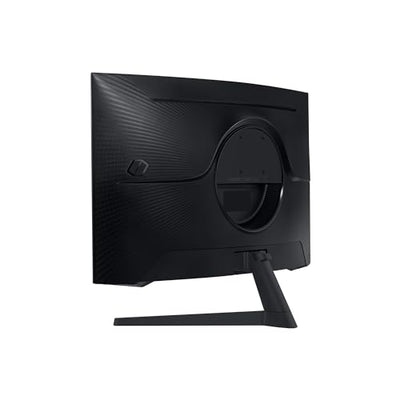 Samsung Odyssey G55C Curved Gaming Monitor, 32 Zoll, Bildschirm mit VA-Panel, 2.560 x 1.440 Pixel, 1.000R Radius, HDR10, AMD FreeSync, Bildwiederholrate 165 Hz, Reaktionszeit 1 ms (MPRT)