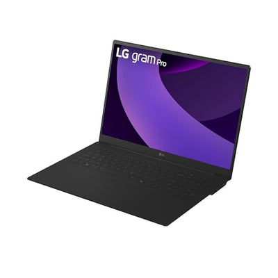 LG 2025 gram Pro Notebook 17 Zoll Laptop - Intel Core Ultra 7 (16GB RAM, 1TB SSD, Intel Arc Graphics, Windows 11 Home, Bluetooth 5.4, 2xThunderbold 4) - Schwarz
