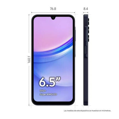 Samsung Galaxy A15 4G Smartphone 128 Go Bleu nuit