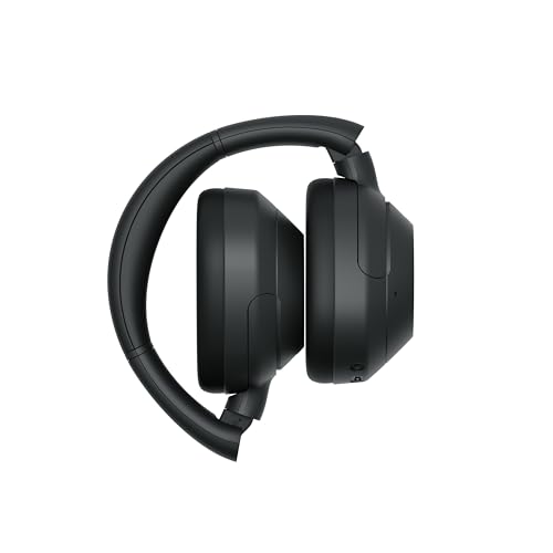 Sony ULT WEAR | Kabellose Bluetooth Kopfhörer mit Noise Cancelling | mit Mikrofon, 30 h Akku, Bass Boost Funktion | Geeignet für Sport, Musikgenuss, Reisen & Arbeit, Schwarz