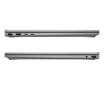 HP OmniBook X Flip 2in1 Next Gen AI Laptop | AMD Ryzen AI 5 340 (6C) | dedizierte NPU für KI | 50 NPU Tops | Copilot+ PC | 16" WUXGA 1920x1200 Touchscreen | 16GB | 512GB SSD | Win11 | QWERTZ | Silber