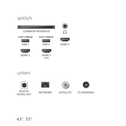 Philips Ambilight 55PUS8200 4K LED Smart TV - 55 Zoll Display mit Pixel Precise Ultra HD, Titan OS, Dolby Vision und Dolby Atmos Sound