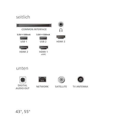 Philips Ambilight 55PUS8200 4K LED Smart TV - 55 Zoll Display mit Pixel Precise Ultra HD, Titan OS, Dolby Vision und Dolby Atmos Sound