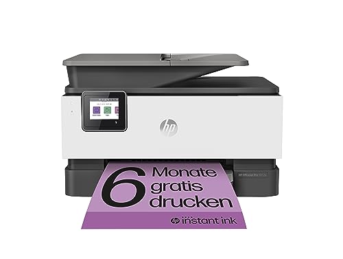 HP OfficeJet Pro 9012e Multifunktionsdrucker, 6 Monate gratis drucken mit HP Instant Ink inklusive, HP+, Drucker, Scanner, Kopierer, Fax, WLAN, LAN, Duplex, HP ePrint, Airprint, Basalt