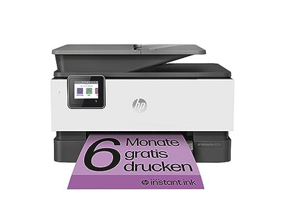 HP OfficeJet Pro 9012e Multifunktionsdrucker, 6 Monate gratis drucken mit HP Instant Ink inklusive, HP+, Drucker, Scanner, Kopierer, Fax, WLAN, LAN, Duplex, HP ePrint, Airprint, Basalt