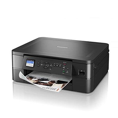 BROTHER DCP-J1050DW Kabelloser Farbtintenstrahldrucker, 7,6 cm 1 (Drucken/Kopieren/Scannen), WLAN/USB 2.0/NFC, Fotos, Tinte im Lieferumfang enthalten, UK-Stecker