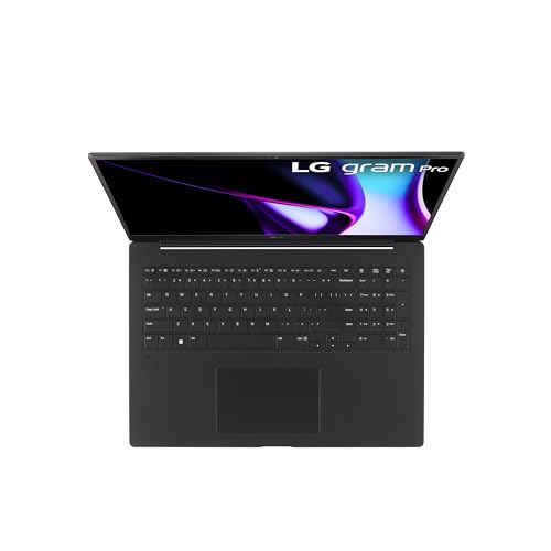 LG gram Pro 17 Zoll Notebook - 1299g Intel Core Ultra7 Laptop (16GB RAM, 1TB Dual SSD, 23,5h Akkulaufzeit, IPS Panel Anti-Glare Display, Win 11 Home, 2024) - Schwarz