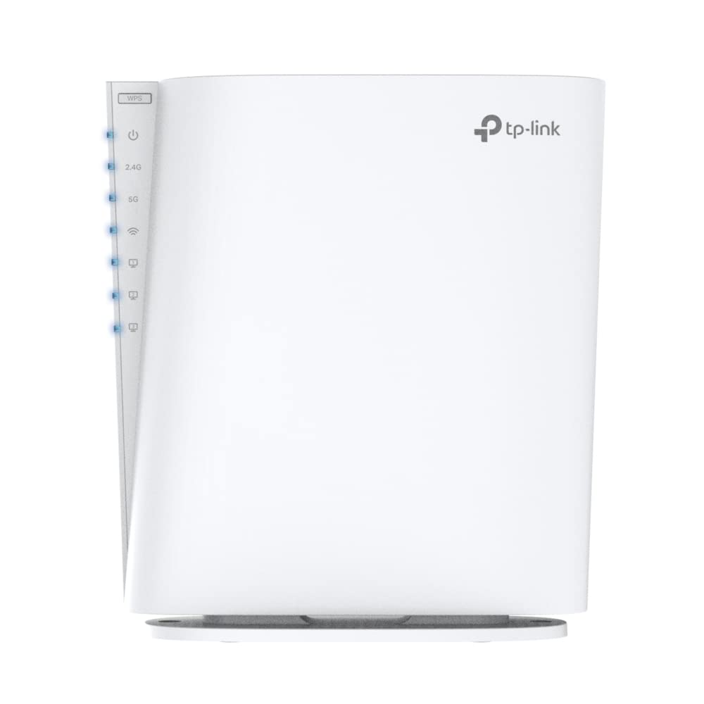 TP-Link RE900XD WiFi 6 WLAN Verstärker Repeater AX6000, 160-MHz-Kanal, 2,5-Gbit/s-Port + 2× Gigabit-Ports, 4×4 MU-MIMO, WPA 3, Der leistungsstärkste Wi-Fi 6 Repeater von TP-Link