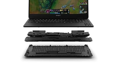 OMEN Gaming Laptop, 16" WUXGA Display 1920×1200, 16:10, 144Hz, AMD Ryzen 9 8940HX, NVIDIA GeForce RTX 5070, 32GB RAM, 1TB SSD, Win 11, 4-Zonen-RGB-QWERTZ Wi-Fi 6, Shadow Black, inkl. 3 Monate GamePass