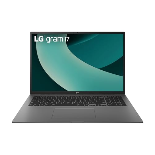 LG gram Notebook 2025 17 Zoll Laptop - Intel Core Ultra 7 (16GB RAM, 1TB SSD, Intel Arc Graphics, Windows 11 Home, Bluetooth 5.3, 2xThunderbold 4) - Grau