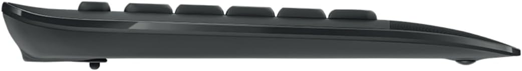 Logitech MK545 Advanced Wireless Keyboard and Mouse Combo QWERTY US International Layout – Schwarz