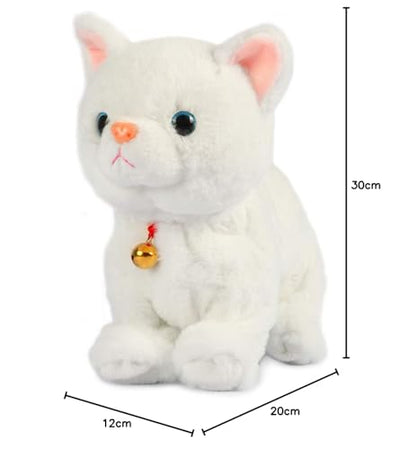 Smalody Interactive Plüschtiere, Neuheit Sound Control Elektronische Katze Elektronische Haustiere Roboter Katze Geschenk für Kinder