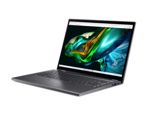 Acer Aspire Spin 14 2-in-1 Convertible Laptop, 14" WUXGA Touchscreen (1920 x 1200), Intel Core i7-150U, 32GB RAM, 1TB SSD, Intel Iris Xe Graphics, Windows 11 Home, Gray, incl Stylus Pen