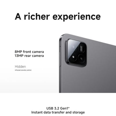XIAOMI Pad 7 Tablet, 11.2 Zoll, 8+256GB, Grün, 3.2K 144Hz Display, Snapdragon 7+ Gen 3, 8850mAh Akku, 45W TurboCharge, HyperAI, Quad-Lautsprecher, Nahtloses Desktop-ähnliches Erlebnis