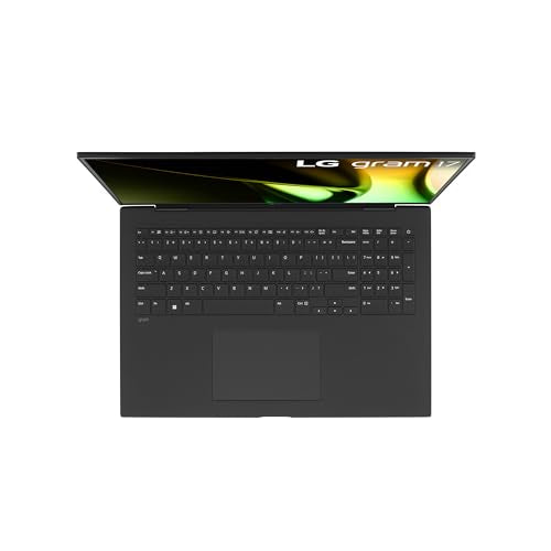 2024 LG gram 17 Zoll Notebook - 1350g Intel Core Ultra7 Laptop (16GB RAM, 1TB Dual SSD, 21,5h Akkulaufzeit, IPS Panel Anti-Glare Display, Win 11 Home) - Schwarz