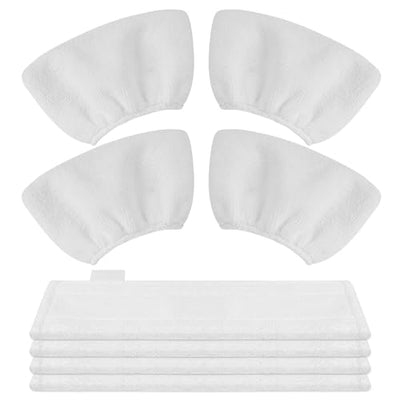 Awinker 8 Stück Mikrofaser-Überzugsset für Kärcher Dampfreiniger EasyFix SC3 SC5 SC4 SC2 4 Bodendüse 4 Handdüse Tuchset Zubehör