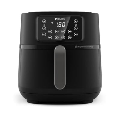 Philips Airfryer 5000 Serie XXL, 7,2L (1,4Kg), 16-in-1 Airfryer, Wifi Verbunden, 90% Weniger Fett Mit Rapid Air Technologie, Rezepte-App (HD9285/90)
