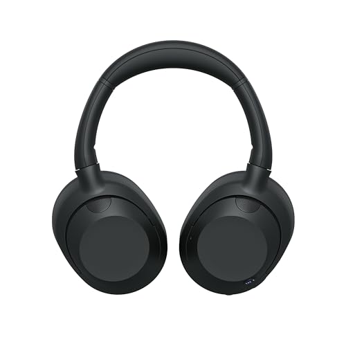 Sony ULT WEAR | Kabellose Bluetooth Kopfhörer mit Noise Cancelling | mit Mikrofon, 30 h Akku, Bass Boost Funktion | Geeignet für Sport, Musikgenuss, Reisen & Arbeit, Schwarz