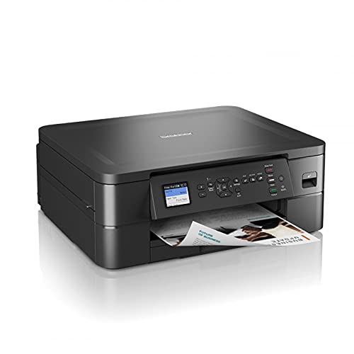 BROTHER DCP-J1050DW Kabelloser Farbtintenstrahldrucker, 7,6 cm 1 (Drucken/Kopieren/Scannen), WLAN/USB 2.0/NFC, Fotos, Tinte im Lieferumfang enthalten, UK-Stecker