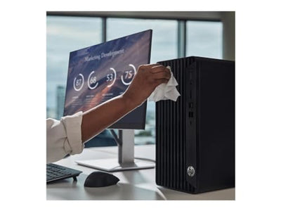 HP Pro 400 G9 - Wolf Pro Security - Tower - Core i7 i7-14700/2.1 GHz - RAM 16 GB - SSD 512 GB - NVMe - UHD Graphics 770-1GbE - Win 11 Pro - schwarz