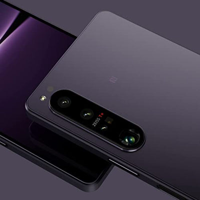 Sony Xperia 1 IV (5G Smartphone, 6,5 Zoll, 4K HDR 120 Hz OLED-Display, Dreifach-Kamera mit optischem Zoom (ZEISS T*), 3,5-mm-Audio, Dual SIM) 24+6 Monate Garantie [Amazon Exklusiv] violett