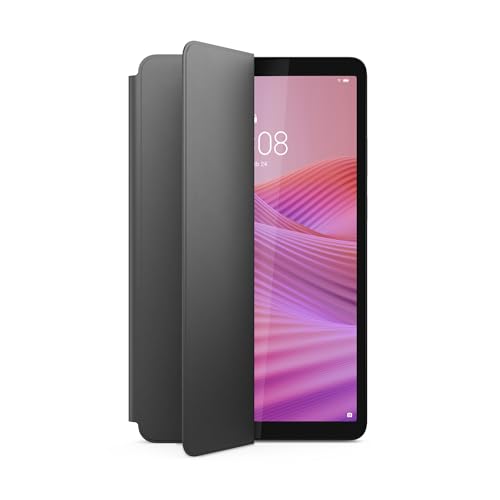 Lenovo Tab One Tablet | 8.7" 1340 x 800 LCD Display | MediaTek Helio G85 | 4GB RAM | 64GB Speicher | Android 14 | Luna Grey | inkl. Folio Case