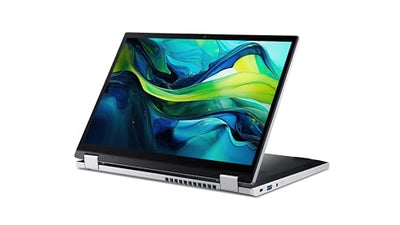 Acer Aspire 3 Spin (A3SP14-31PT-C31L) Convertible Notebook | 14" WUXGA IPS Touch-Display | Intel N100 | 4 GB RAM | 128 GB SSD | Intel UHD Grafik | Windows 11 | QWERTZ Tastatur | Silber