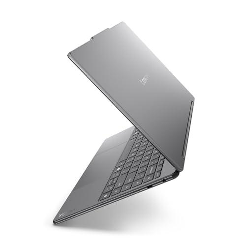 Lenovo Yoga 9i 2-in-1 Aura Edition Laptop | Copilot+ PC AI | 14" WQUXGA OLED Touch Display | Intel Core Ultra 7 | 32GB RAM | 1TB SSD | Intel Arc 140V Grafik | Windows 11 Home | QWERTZ | Luna Grau